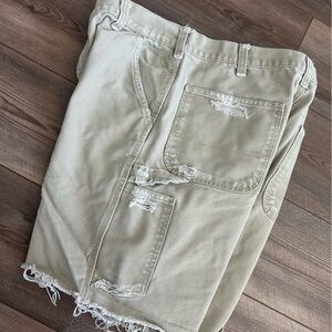 Vintage Moose Creek Workwear Distressed Carpenter Shorts